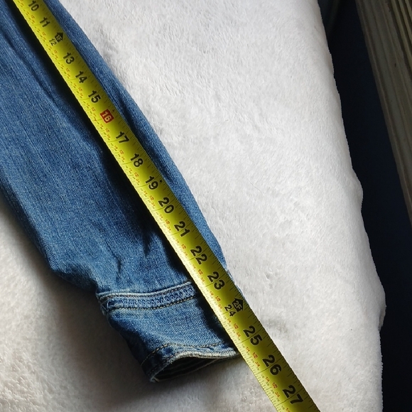 Aeropostale Blue Washed Denim Jacket - Picture 15 of 15